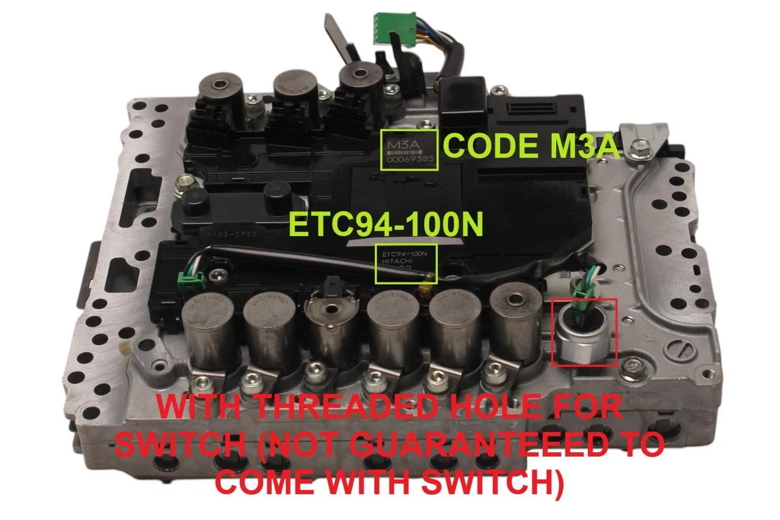 Nissan Valve Body RE7R01A / JR710E MPN 283740B (Remanufactured) image 2