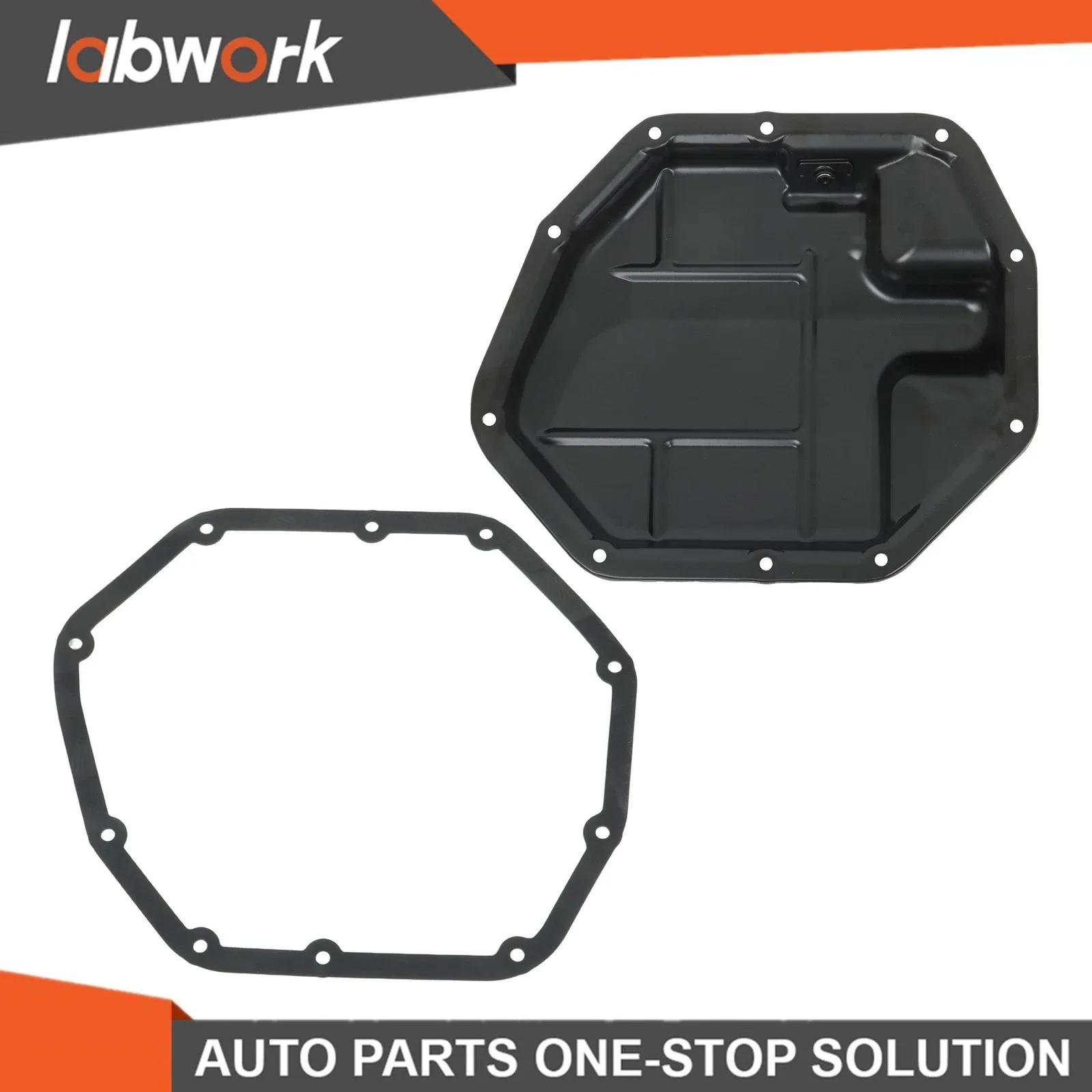 Labwork Engine Oil Pan with Gasket for Nissan Sentra Versa 07-2012 Cube 09-2014 image 2