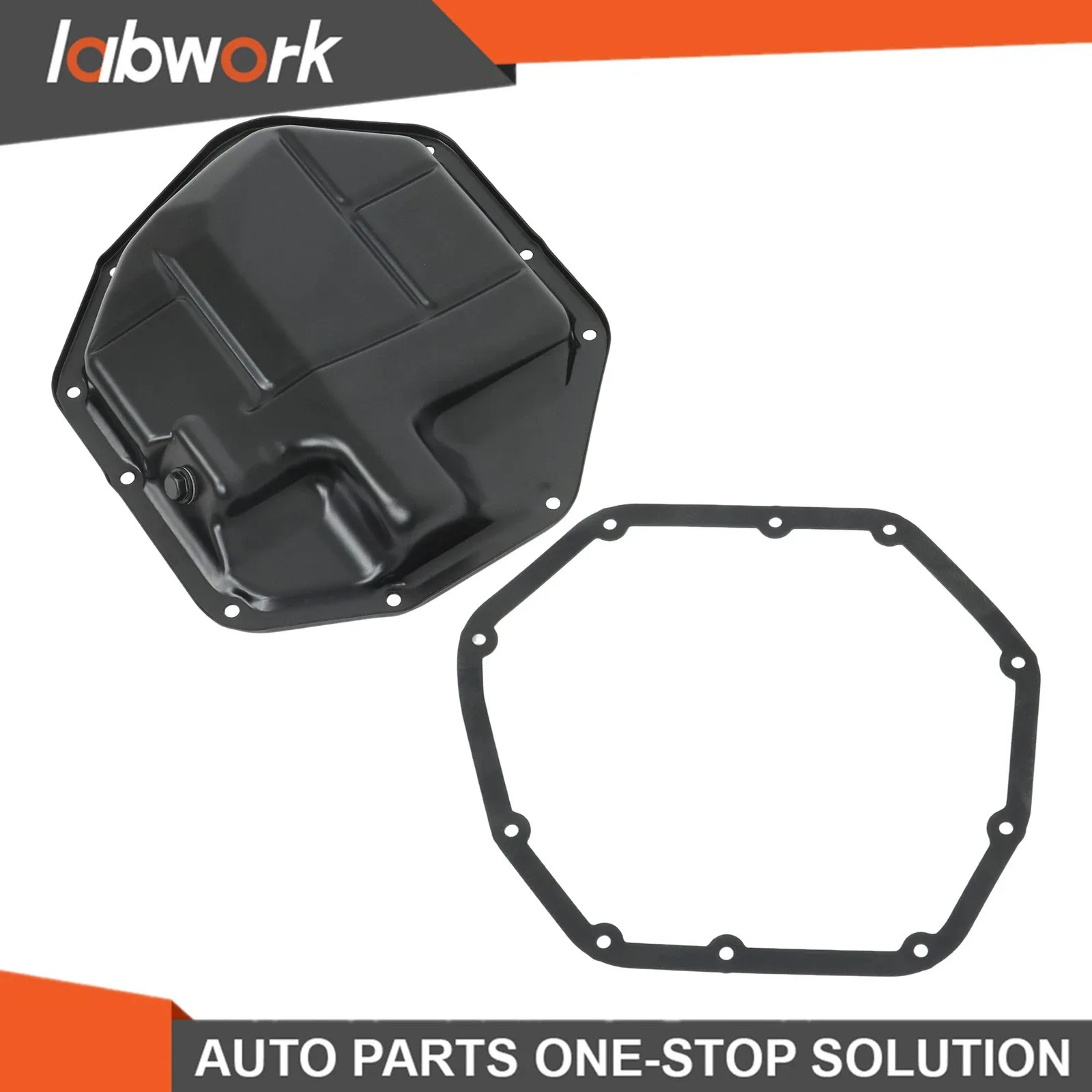 Labwork Engine Oil Pan with Gasket for Nissan Sentra Versa 07-2012 Cube 09-2014 image 3