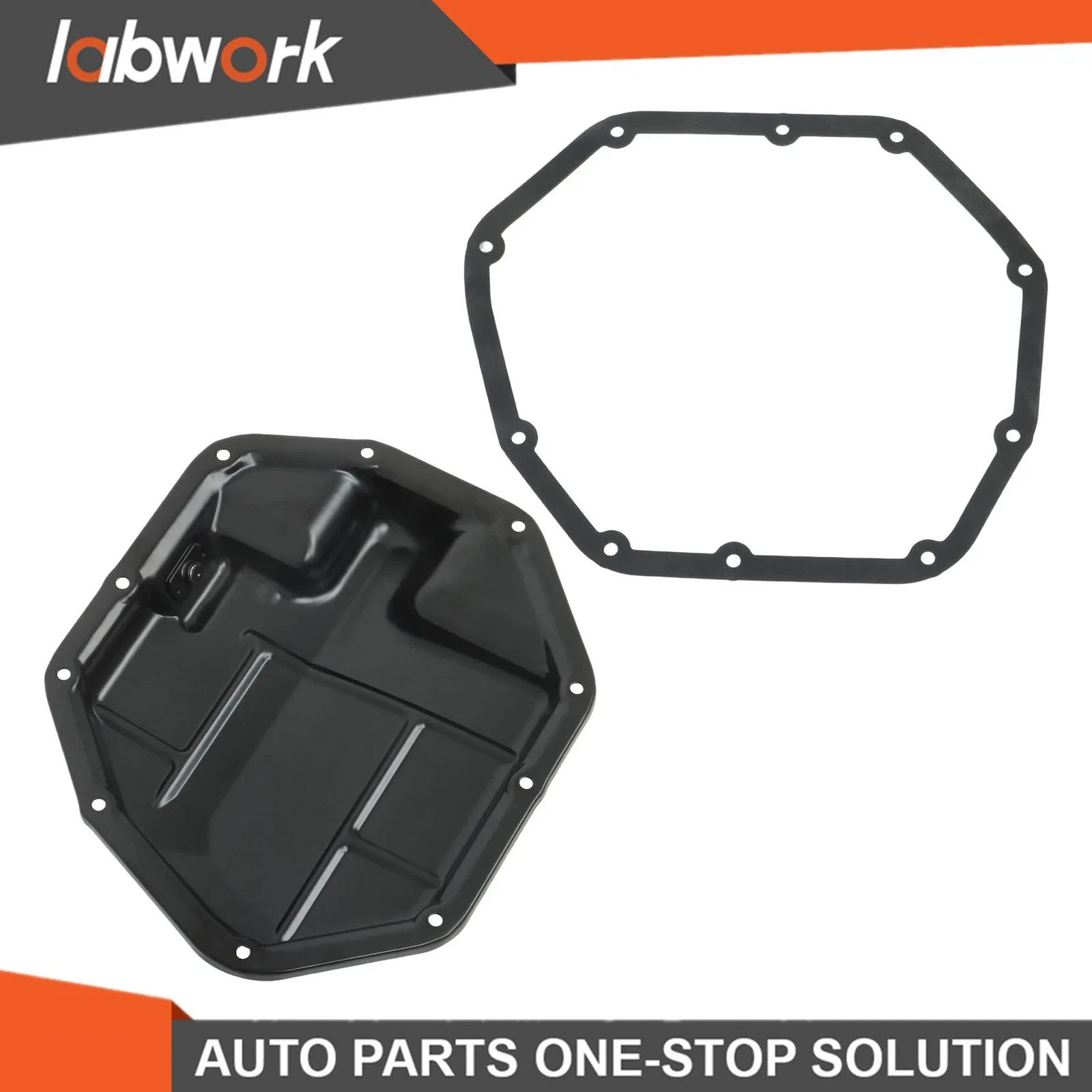Labwork Engine Oil Pan with Gasket for Nissan Sentra Versa 07-2012 Cube 09-2014 image 4