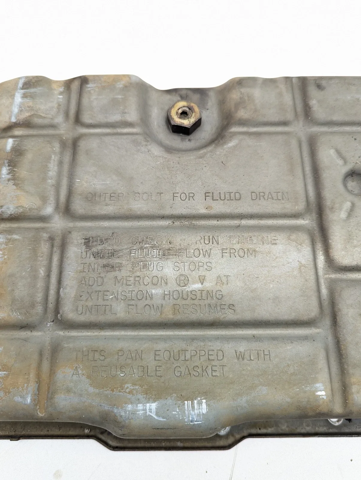 2000 2001 2002 JAGUAR S TYPE 3.0L Transmission Pan OEM image 2