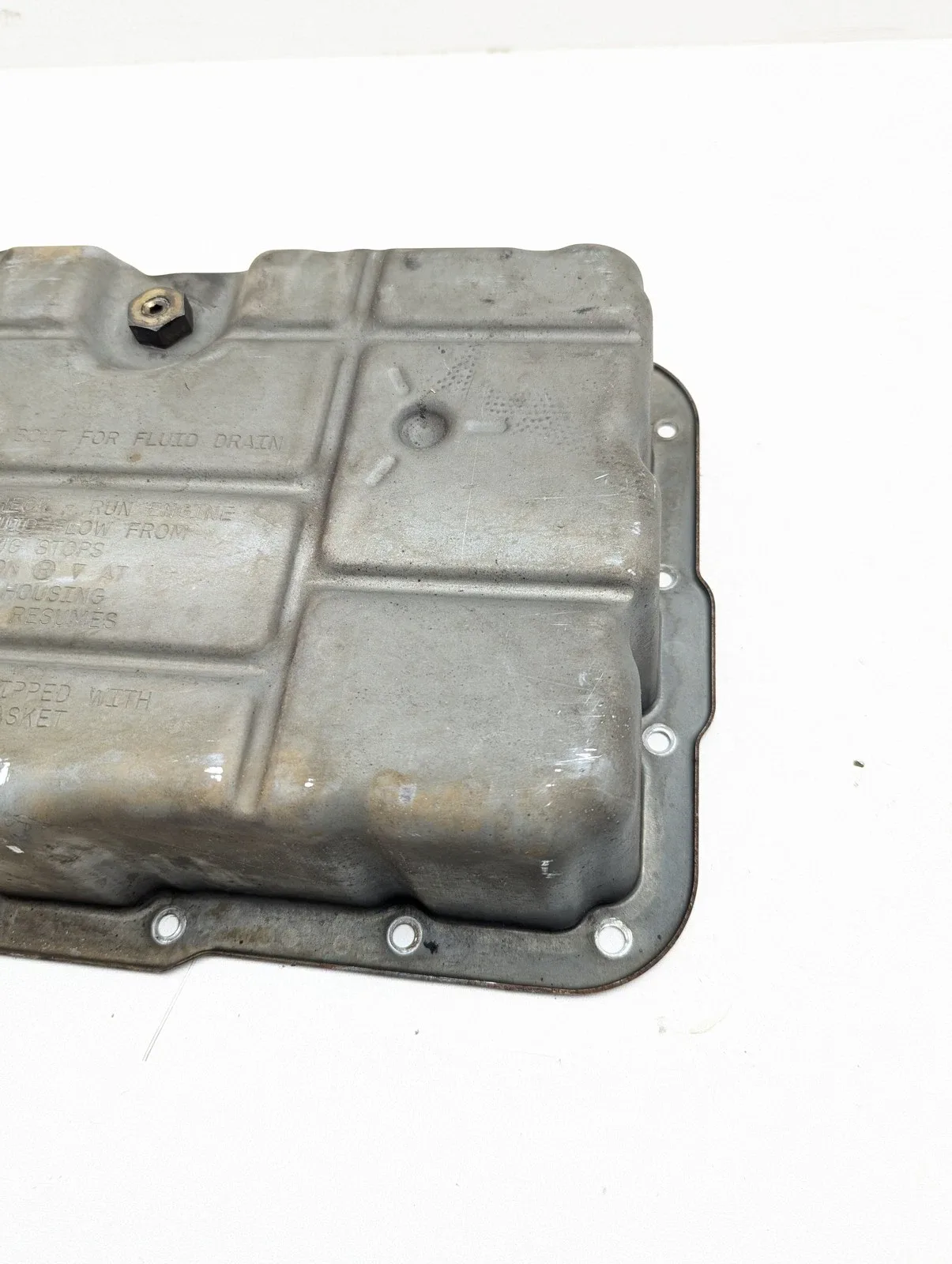 2000 2001 2002 JAGUAR S TYPE 3.0L Transmission Pan OEM image 4