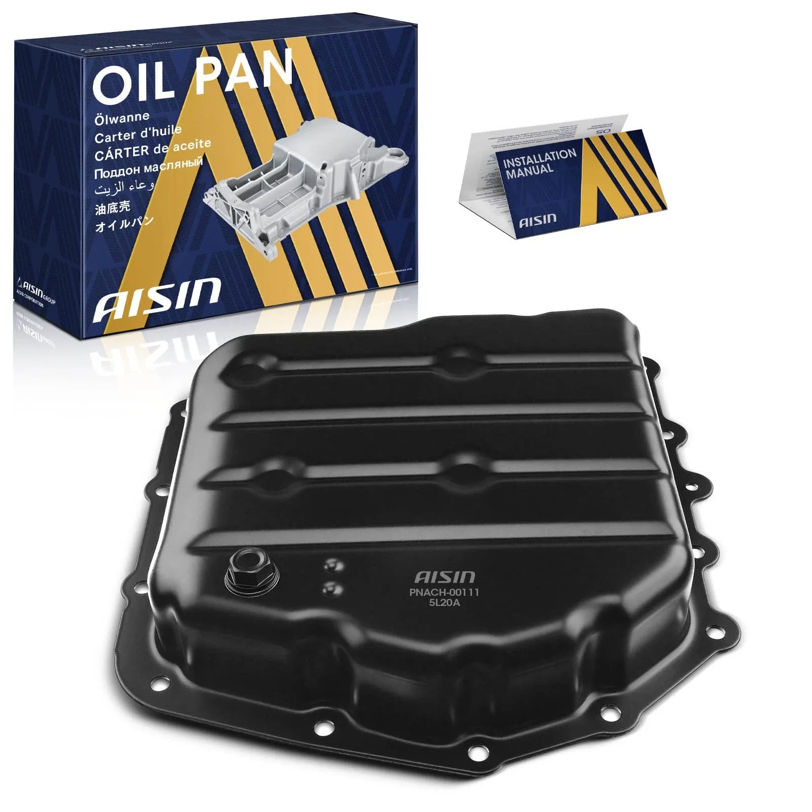 AISIN Transmission Oil Pan for Dodge Grand Caravan Journey Avenger 1994-2016