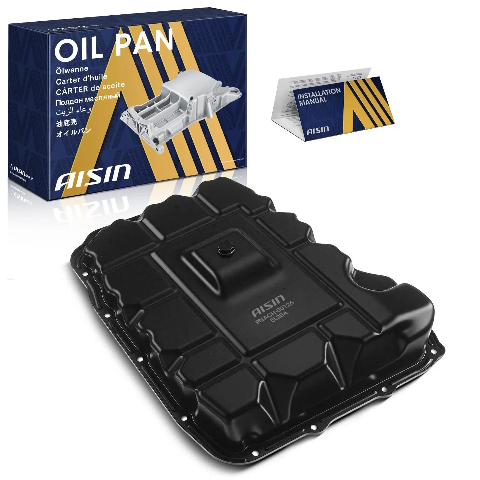 2000-2009 Aisin Transmission Oil Pan PNACH-00126 for Jeep/Dodge/Chrysler