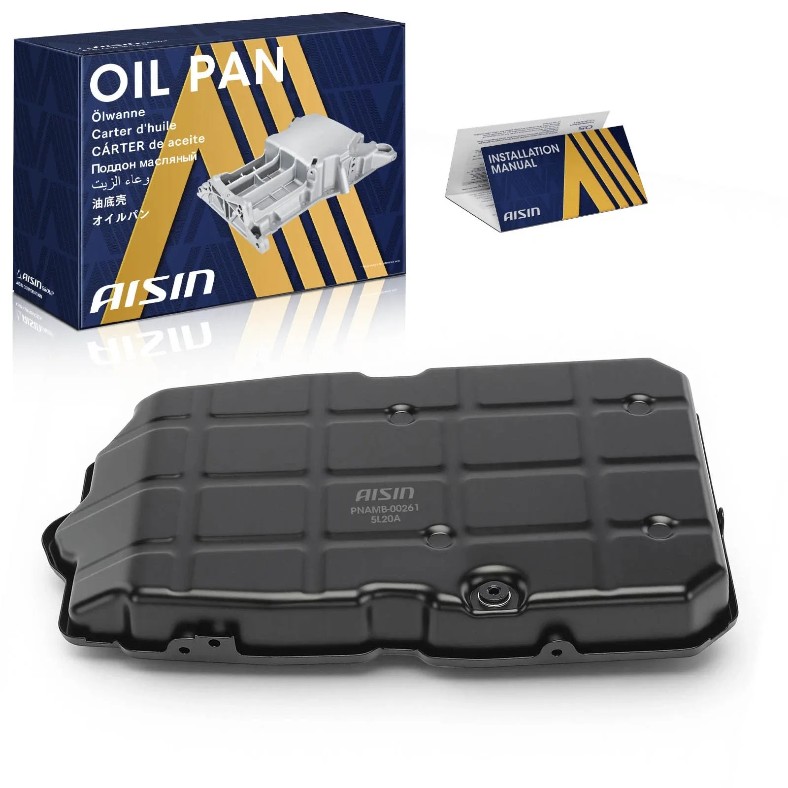 AISIN Transmission Oil Pan for Mercedes-Benz C230 C250 C280 C300 C350 2002-2019