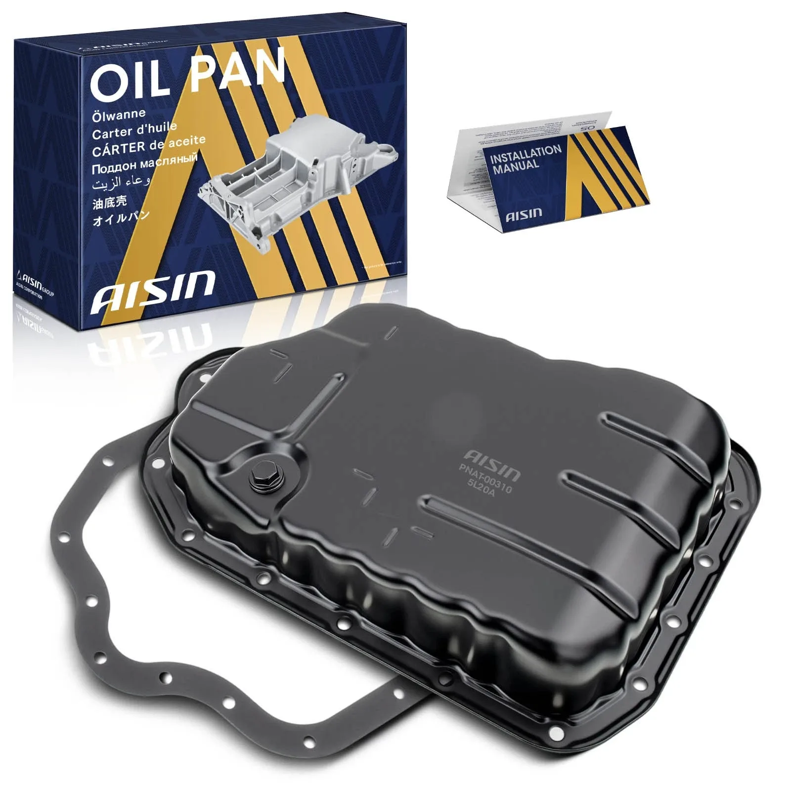 AISIN Transmission Oil Pan for Toyota Camry RAV4 Highlander Sienna 2010-2019
