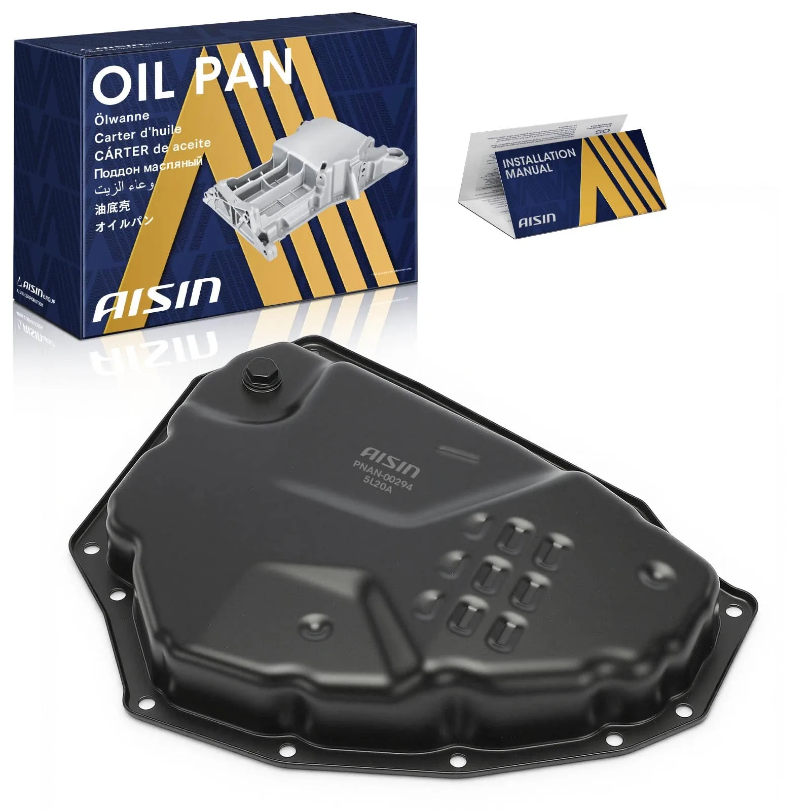AISIN PNAN-00294 Transmission Oil Pan for Nissan Kicks 2019 L4 1.6L