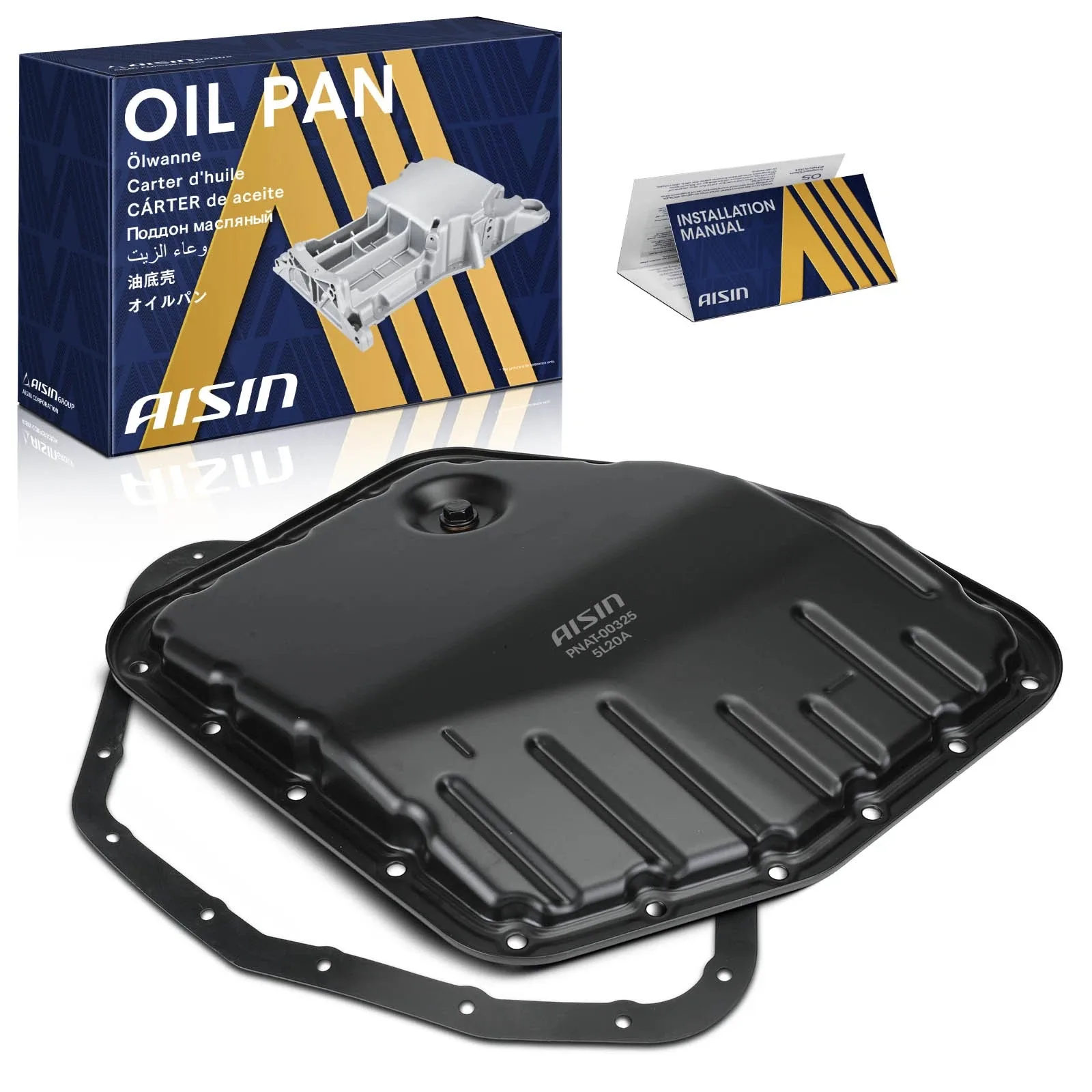 AISIN PNAT-00325 Transmission Oil Pan for Toyota Corolla Matrix 2003-2008 1.8L