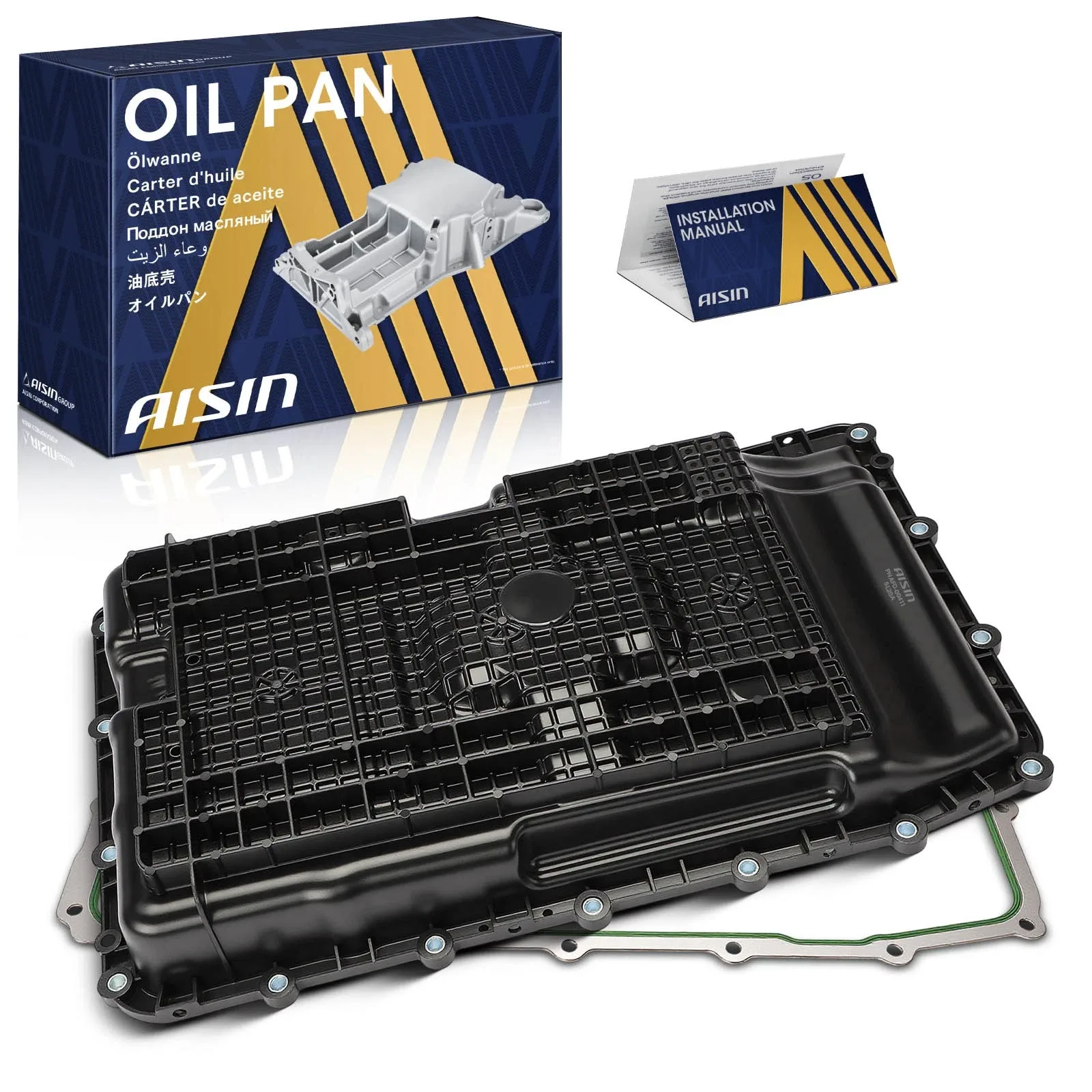 AISIN Transmission Oil Pan for Ford Explorer Ranger Lincoln Aviator 2020-2024