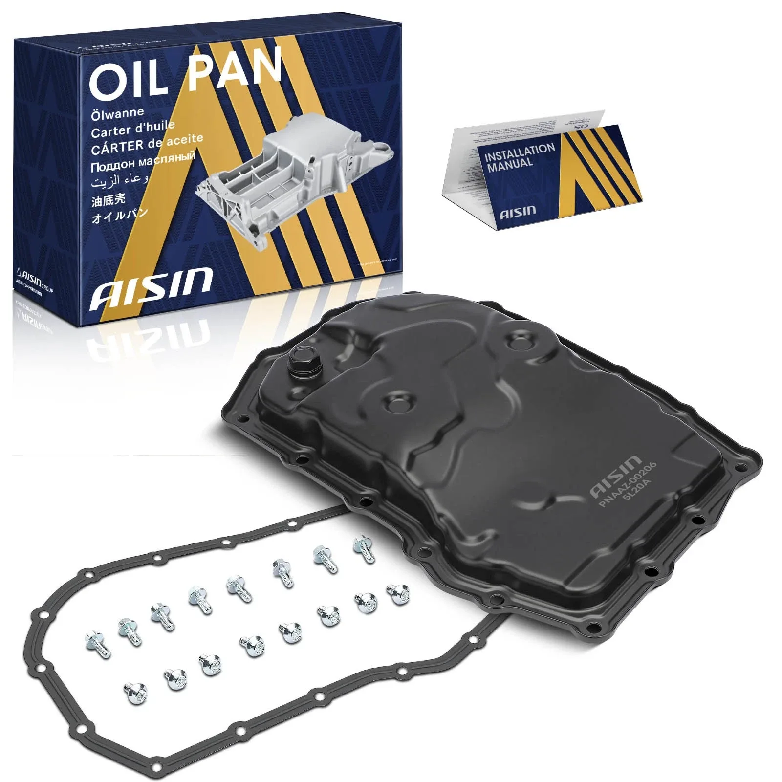 AISIN Transmission Oil Pan for Hyundai Elantra Accent Kia Soul Forte 2019-2025