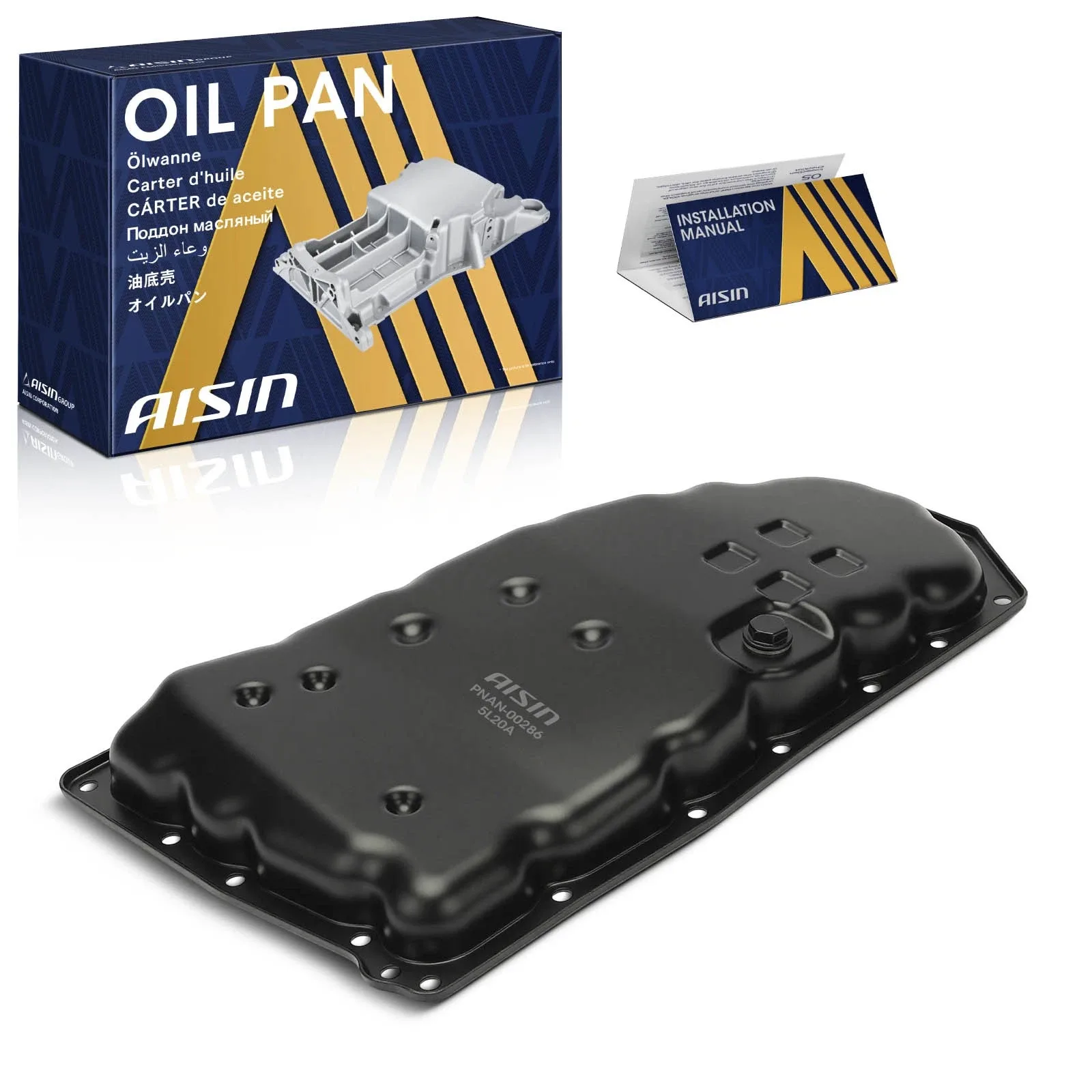 AISIN PNAN-00286 Transmission Oil Pan for Nissan Altima Rogue Juke 2013-2021