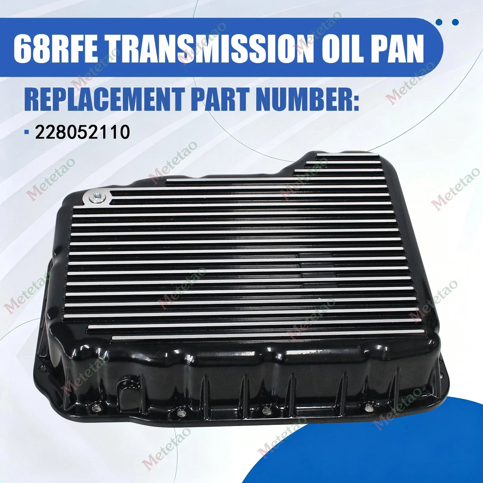 NEW Aluminum 68RFE Transmission Pan Deep For Ram 6.7 Cummins Diesel 2007-2025 image 2