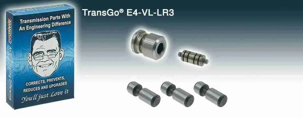 Transgo Steel Accumulator Valves Set for Ford E4OD/4R100 – MPN E4-VL-LR3