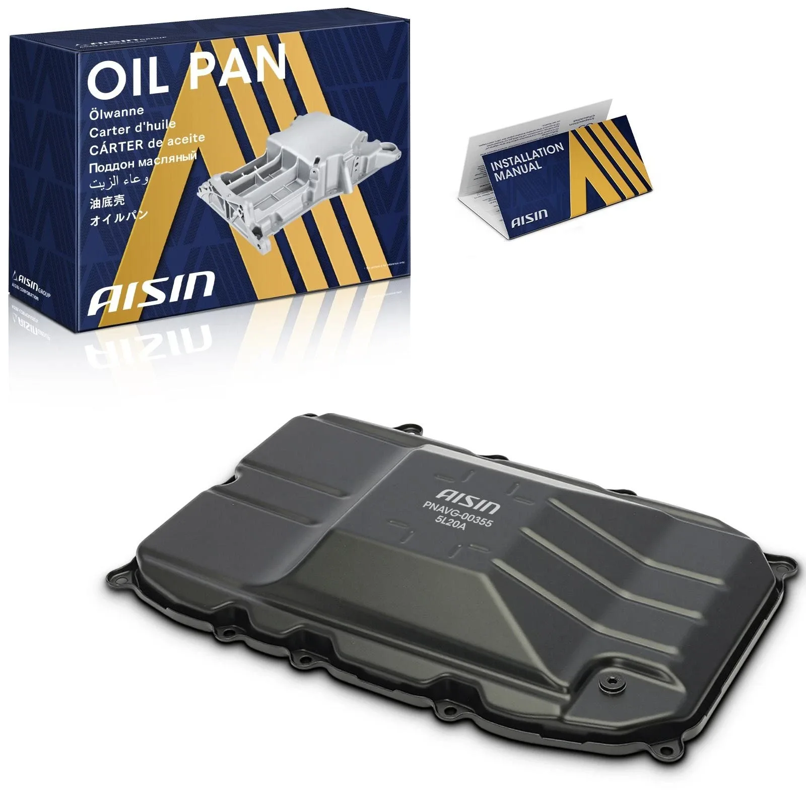 2010-2018 Audi Q7 / Porsche Cayenne / Panamera / VW Touareg Engine Oil Pan - Aisin PNAVG-00355