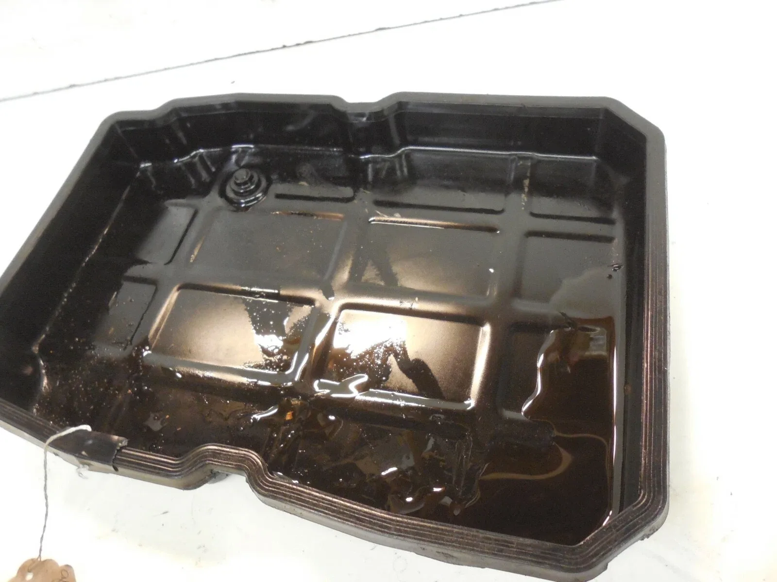 00 Mercedes W220 S430 4.3L 722.6 Automatic Transmission Oil Fluid Sump Pan image 2