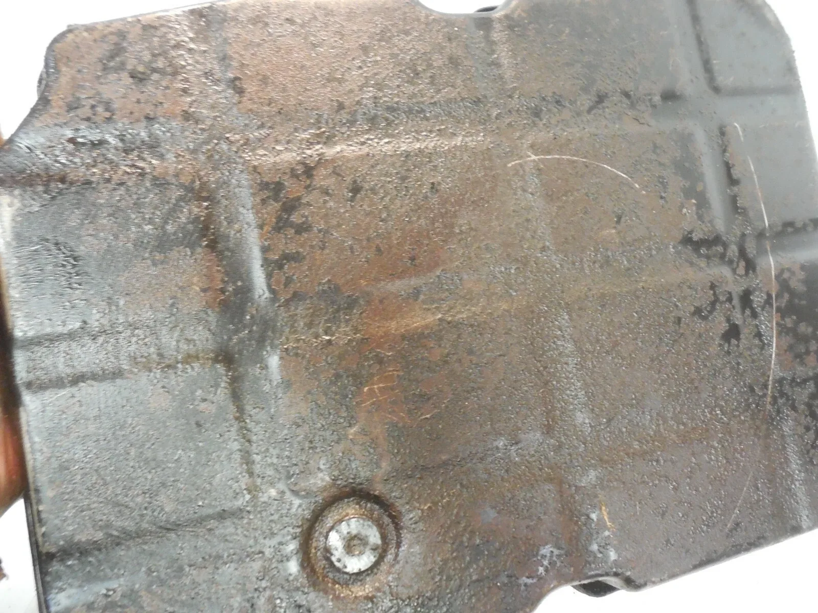 00 Mercedes W220 S430 4.3L 722.6 Automatic Transmission Oil Fluid Sump Pan image 4