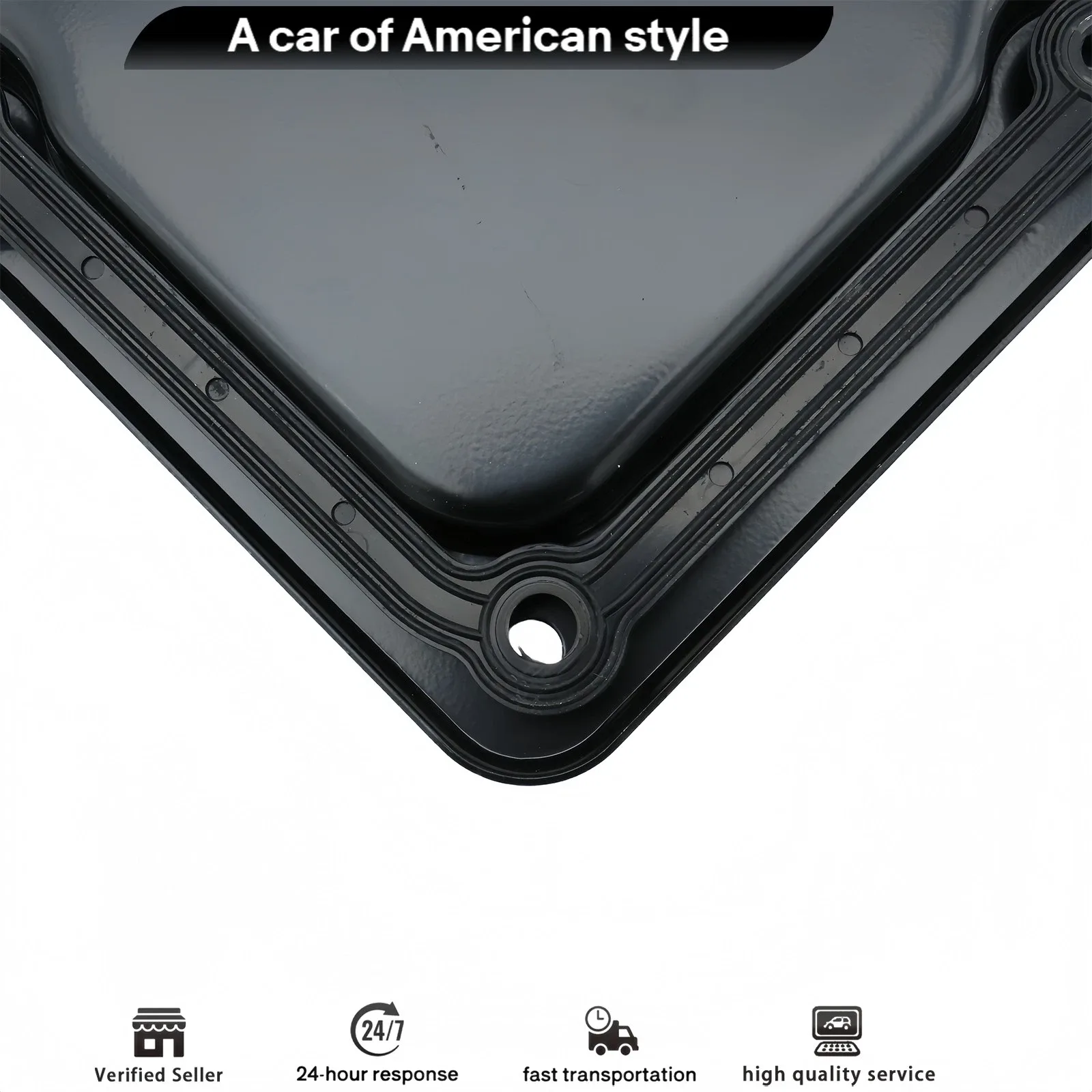 1995-2010 Chevrolet/Daewoo/Oldsmobile/Pontiac/Saturn Transmission Oil Pan w/ Gasket - MPN 8685184,24203590 image 4