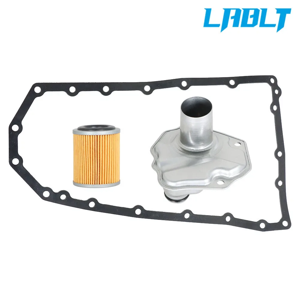 LABLT 3× Transmission Oil Filters w/Pan Gasket For 13-19 Nissan Pathfinder Quest image 2
