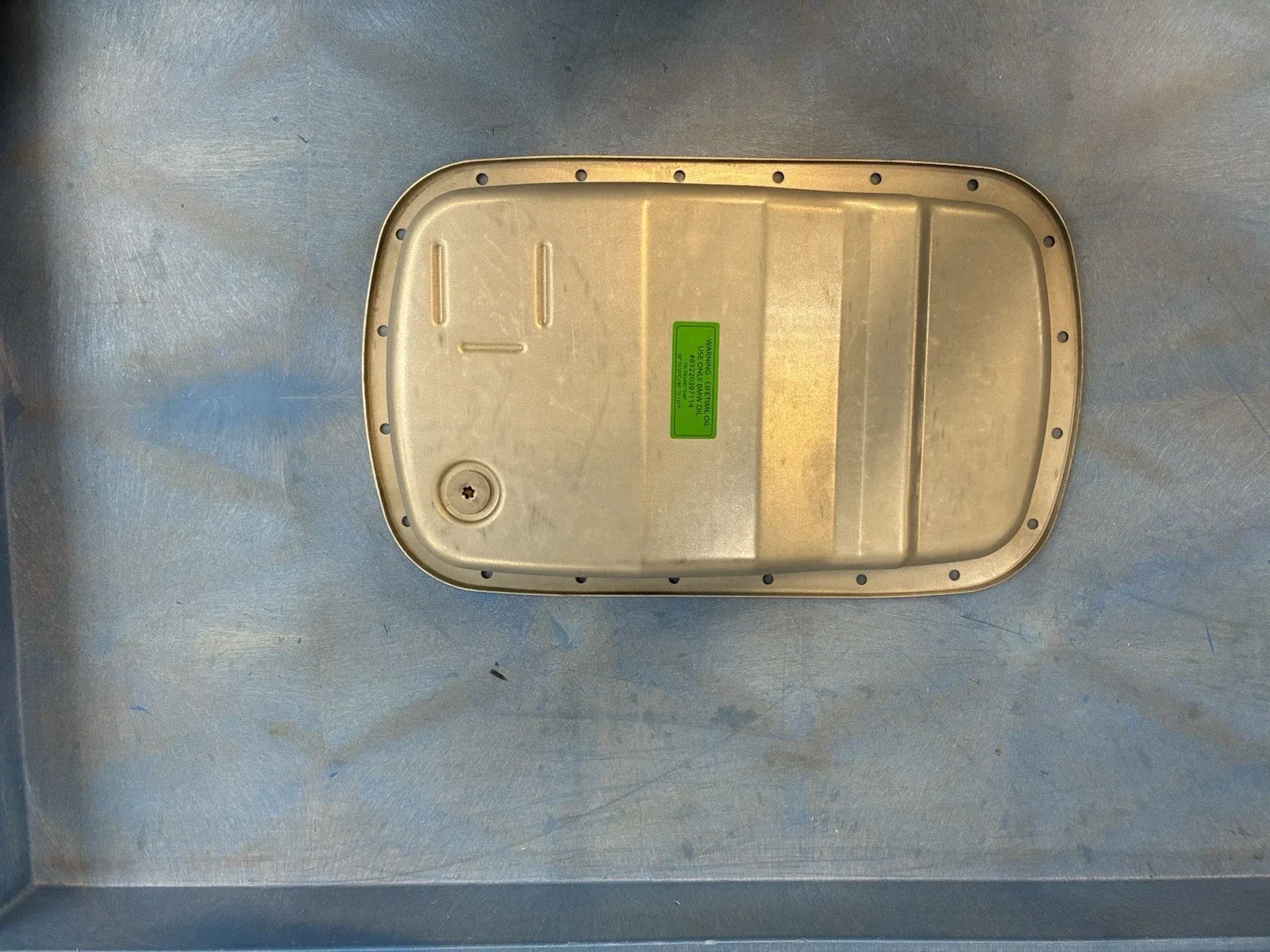 For BMW X5 2001-2006 Genuine Automatic Transmission Oil Pan/ 24117533846