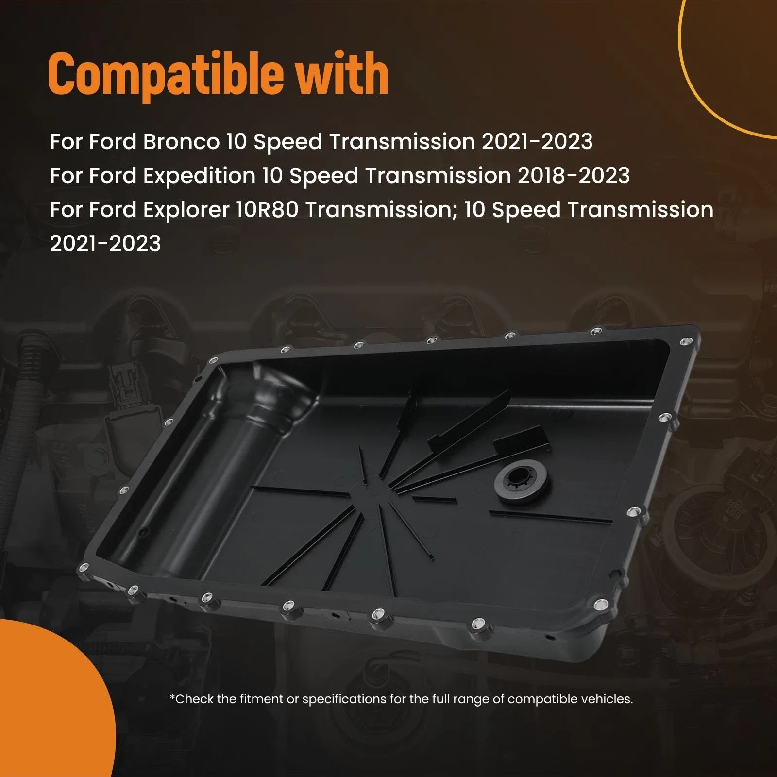 Automatic Transmission Oil Pan for Ford Ranger 10 Speed 2019-2023 265897 image 3