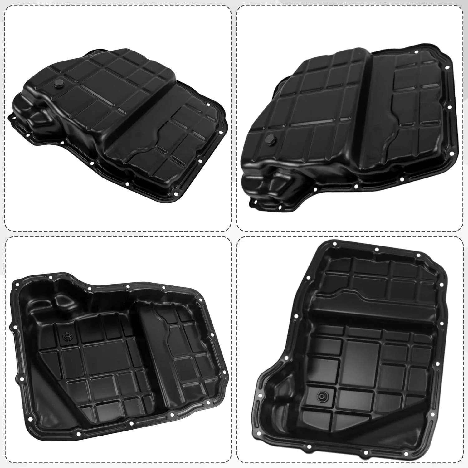 45RFE 545RFE 68RFE Transmission Oil Pan Kit with Trans Oil Filter Compatible image 4