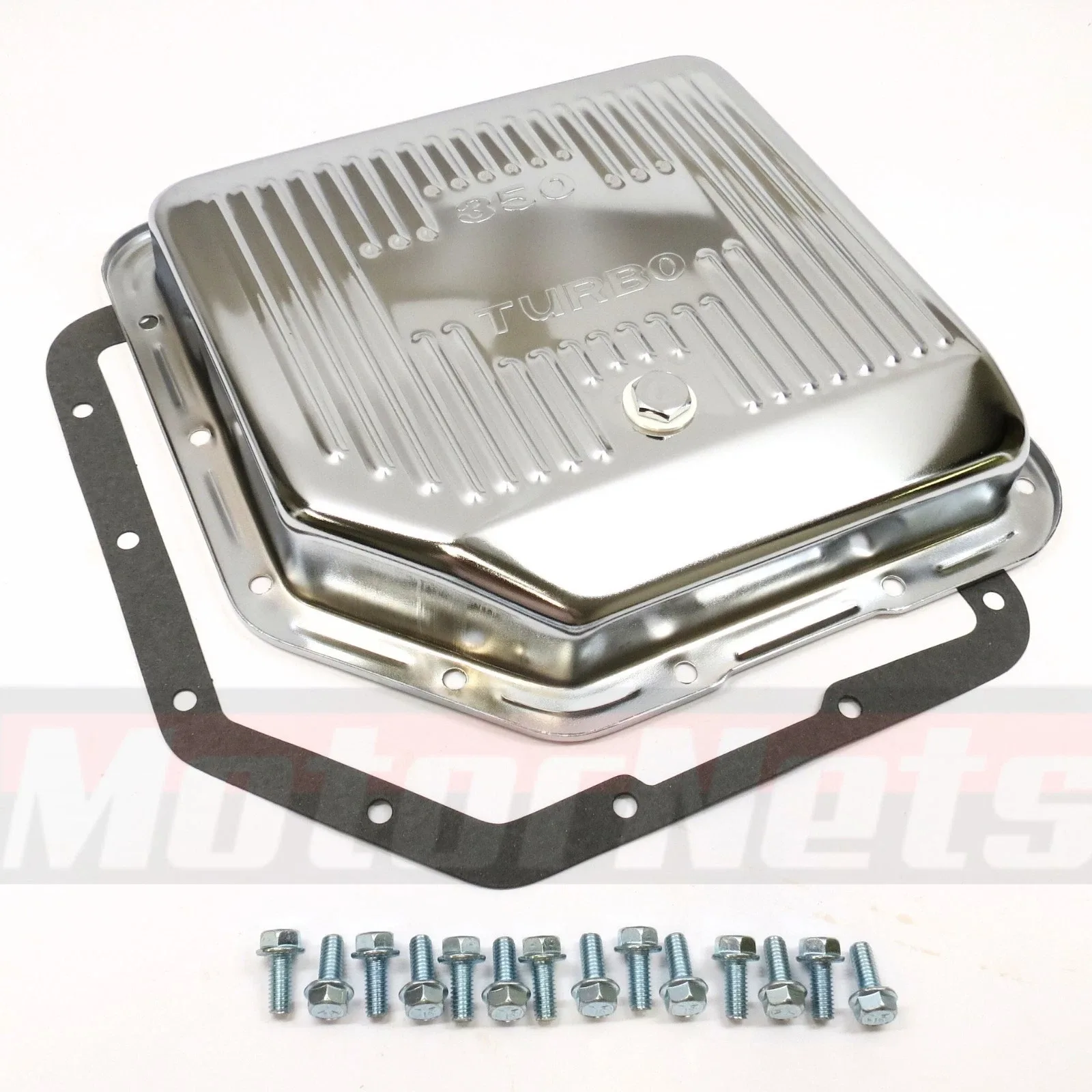 GM Transmission Oil Pan Turbo 350 TH350 Steel Stock Capacity Gasket Kit Hot Rod