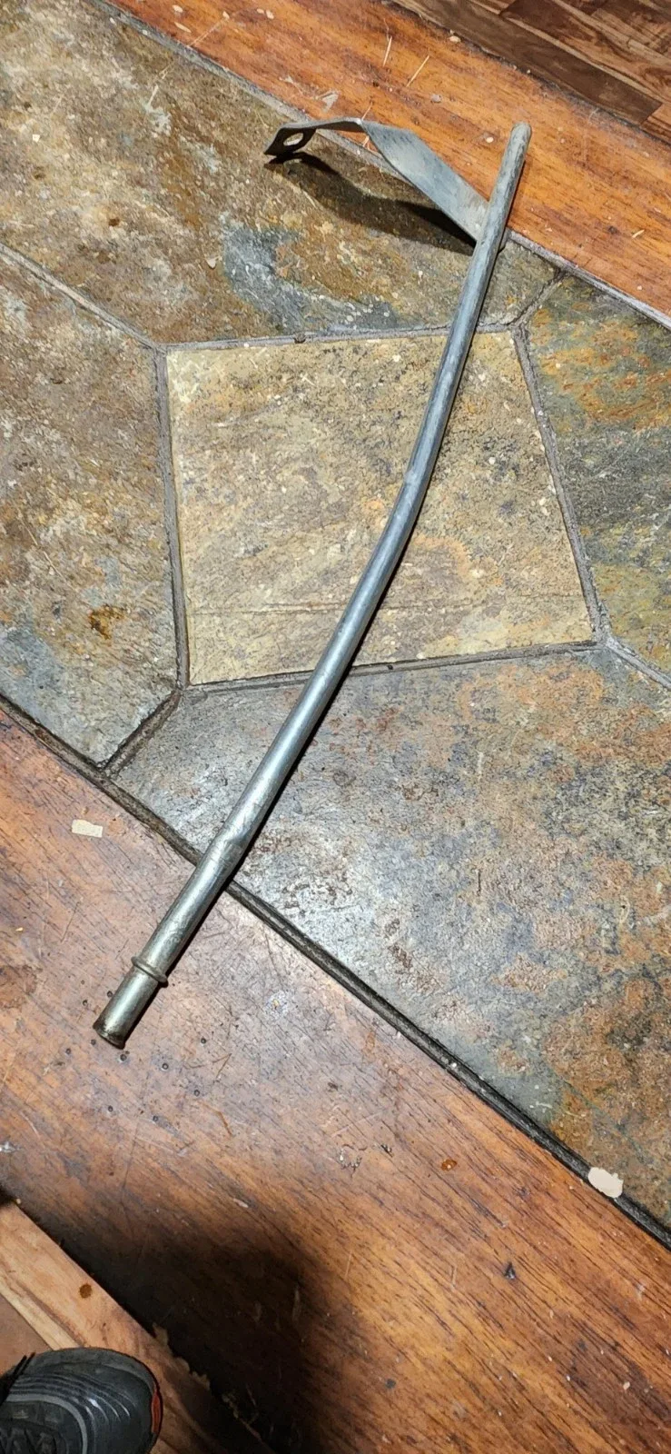Vintage Oil Pan Dip stick Tube image 4