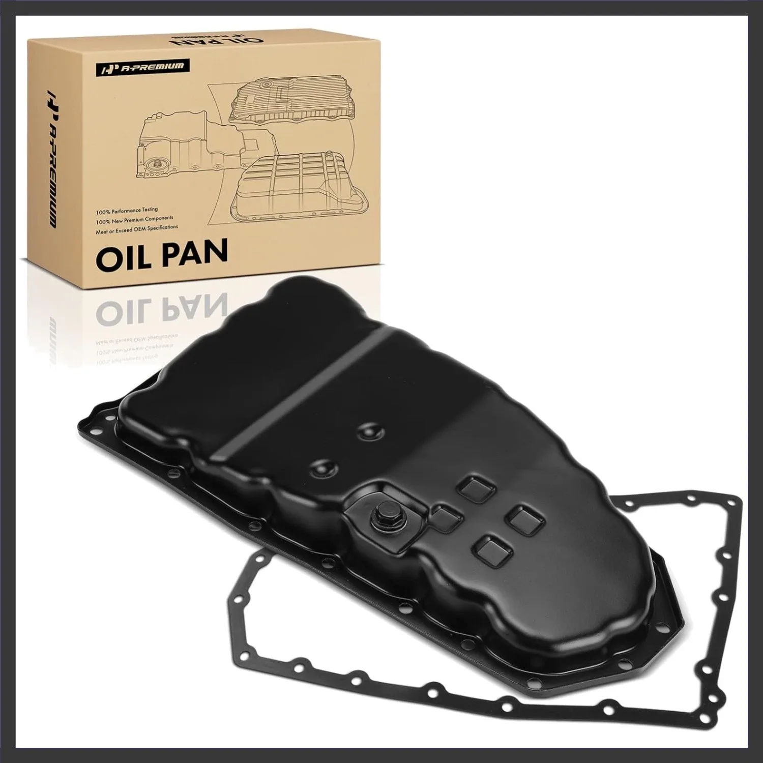 Nissan Altima Transmission Oil Pan 2007-2013 with Drain Plug & Gasket - 7.7Qts
