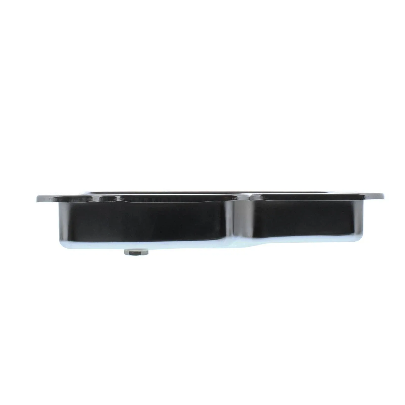 1966-91 FORD MERCURY C6 CHROME STEEL AUTO TRANSMISSION OIL PAN STOCK CAPACITY image 3