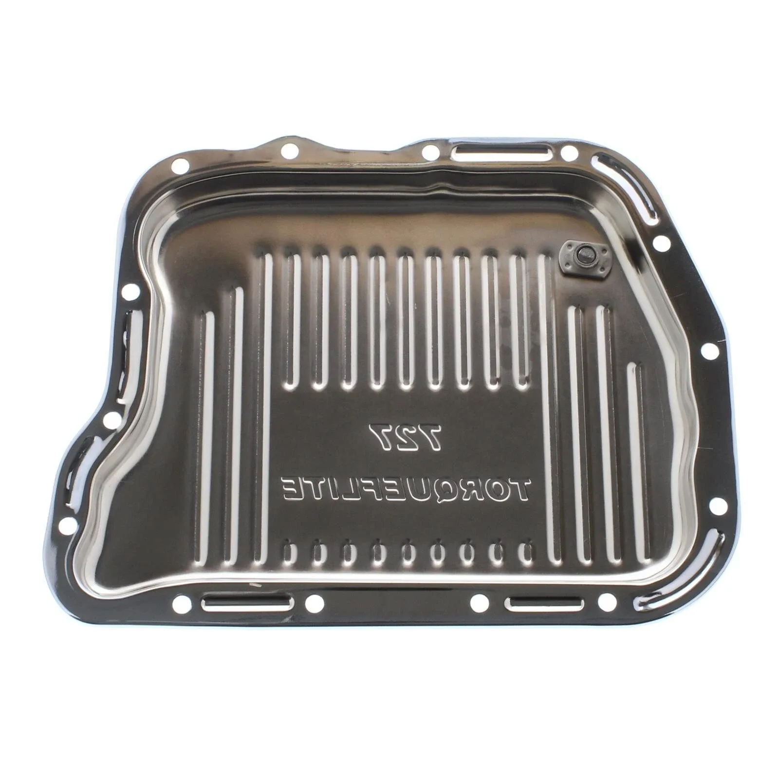 FITS 1962-88 DODGE PLYMOUTH CHRYSLER TORQUEFLITE 727 TRANSMISSION CHROME OIL PAN image 2