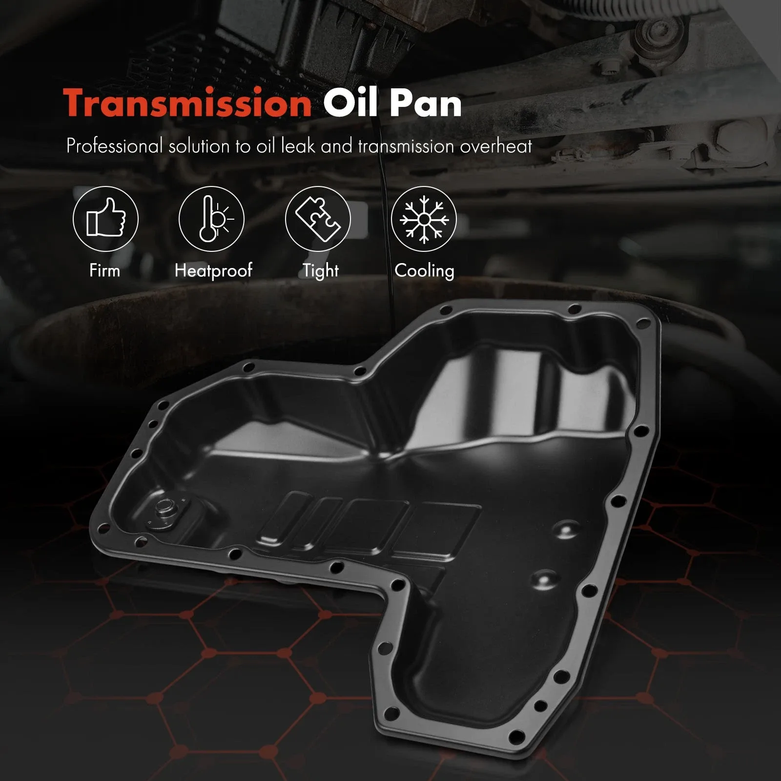 Nissan Versa 2007-2012 / Cube 2009-2014 Transmission Oil Pan 313901XB01 image 2