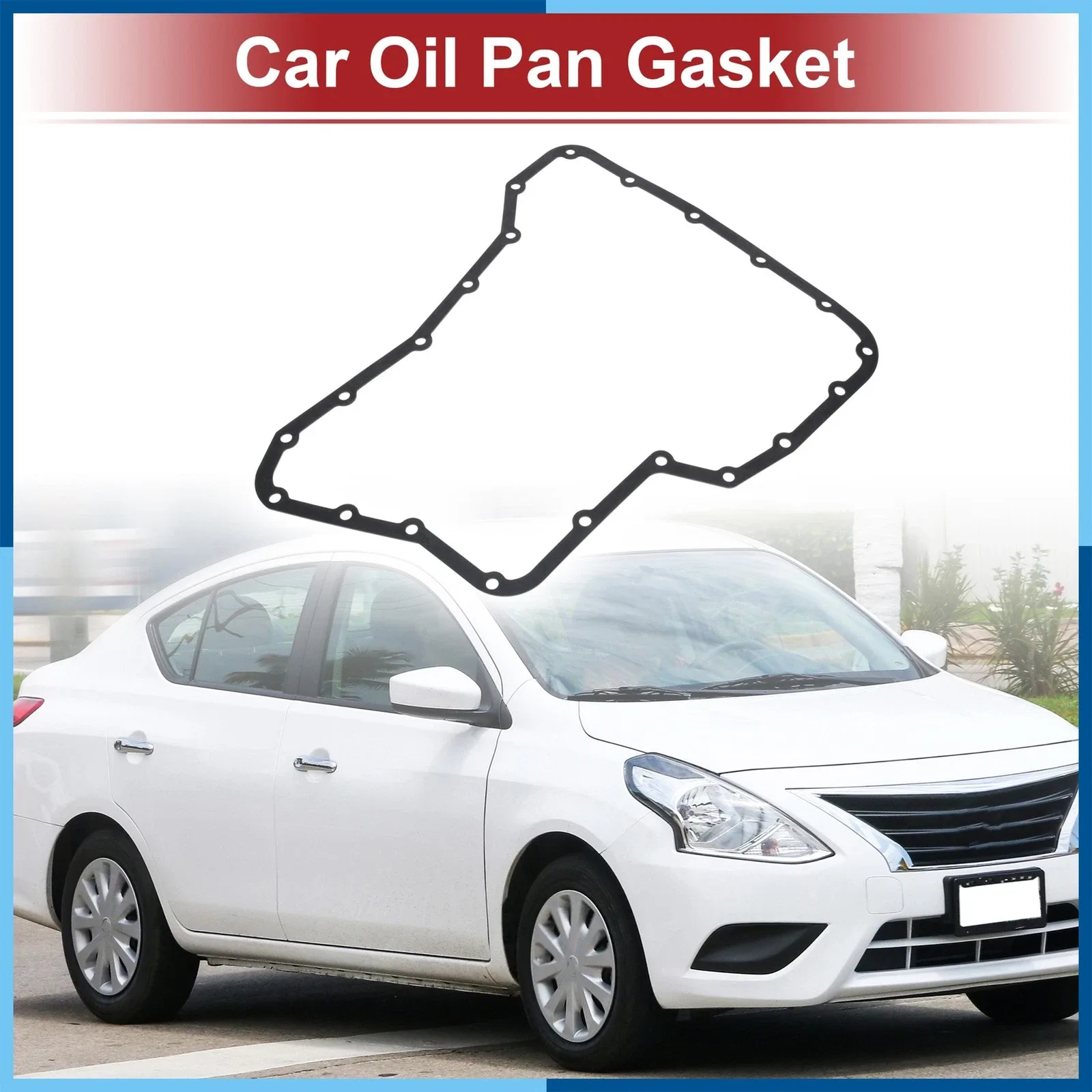 No.3139731X0A auto Oil Pan Gasket fit for Nissan Versa 2007-2012 1 Pc image 2