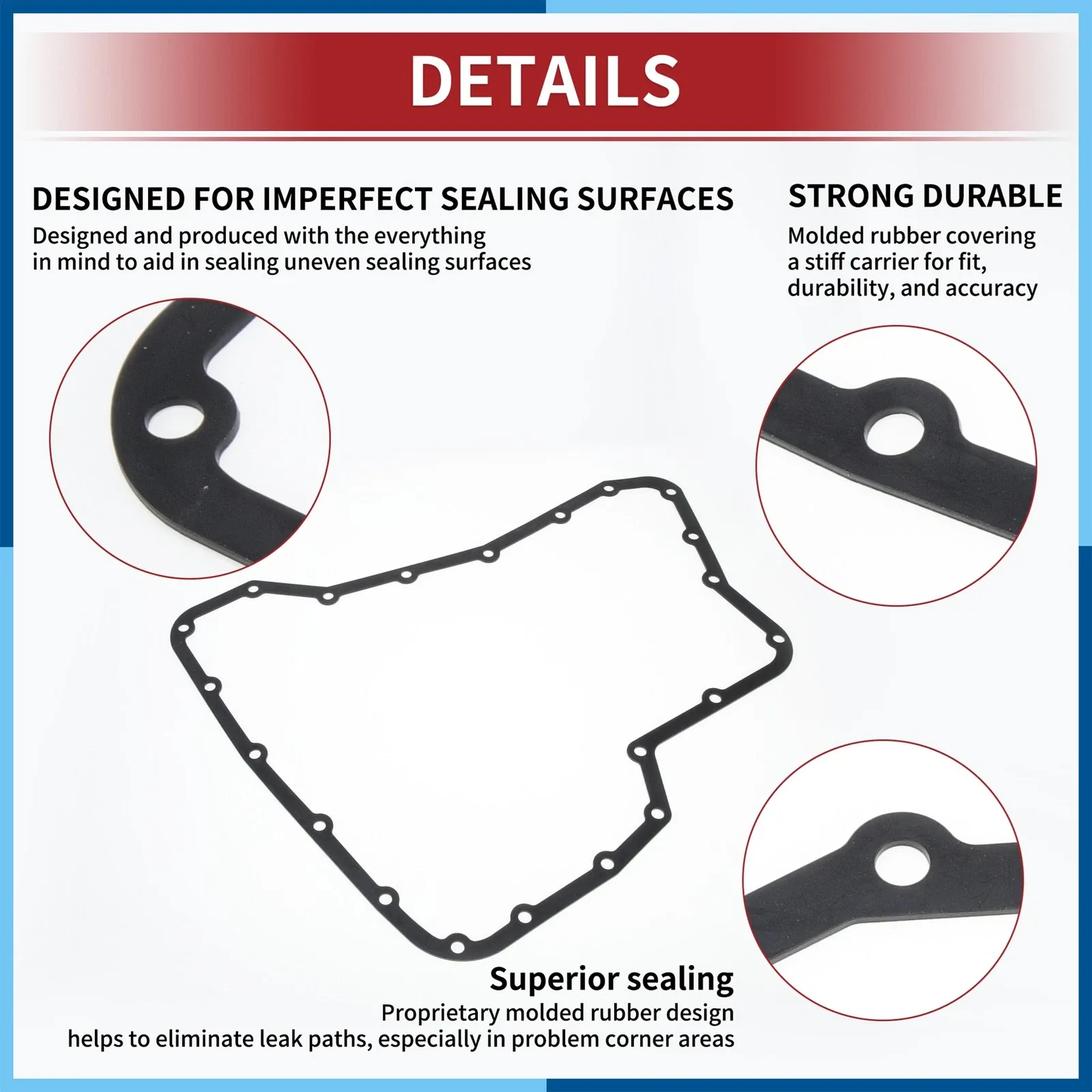 No.3139731X0A auto Oil Pan Gasket fit for Nissan Versa 2007-2012 1 Pc image 4