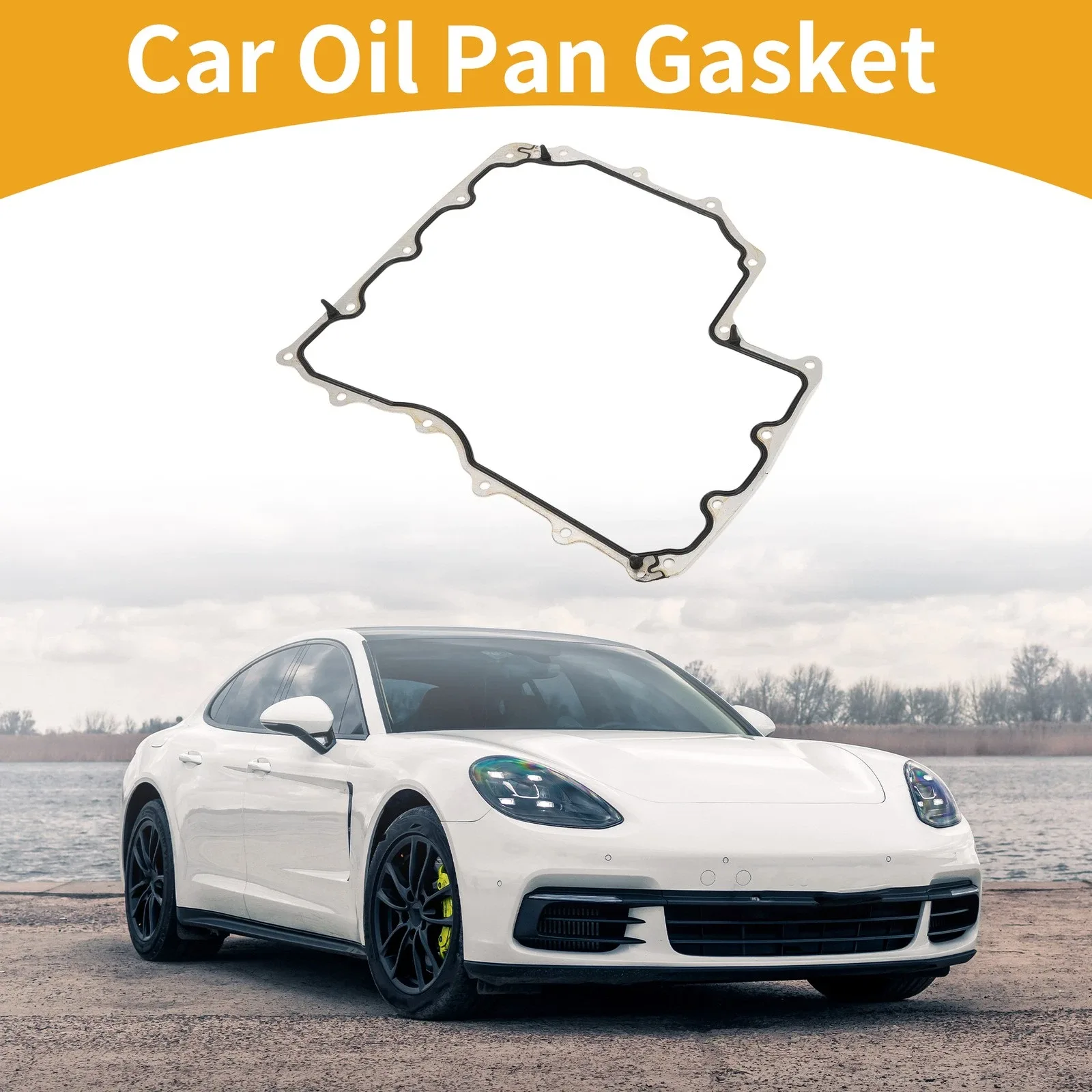 2010-2016 Porsche Panamera Transmission Filter Oil Pan Gasket 94810727521 image 2