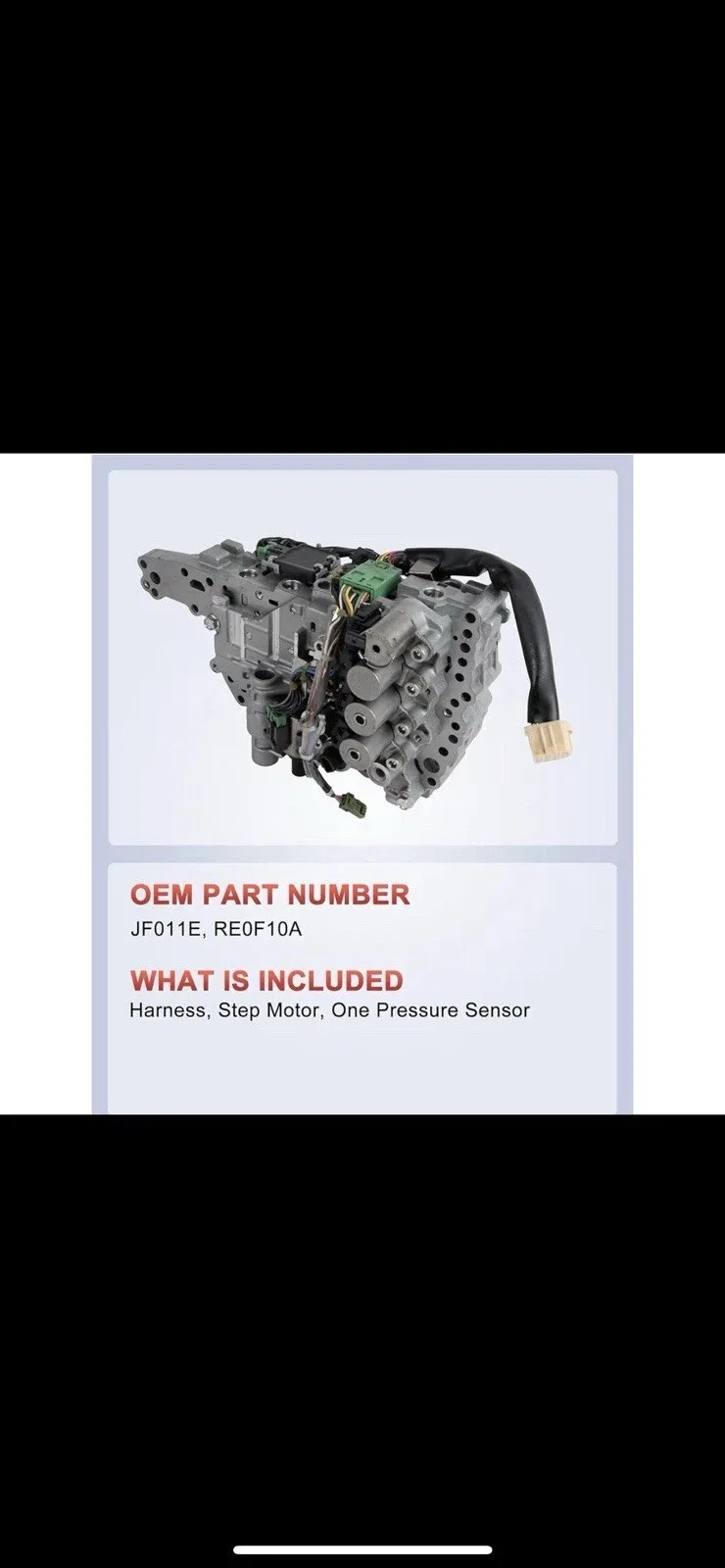 Valve Body JFGIIE REOFIOA - New Open Box image 2