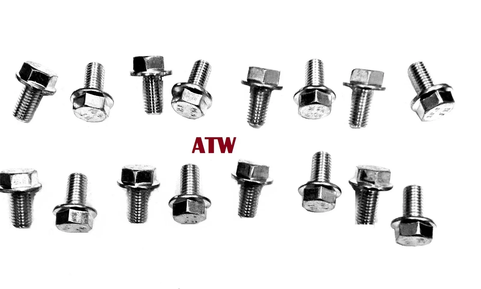 4L60E Transmission Oil Pan Bolts, 16 pcs.  8X1.25- 2004R, 4L65E, 4L70E GM