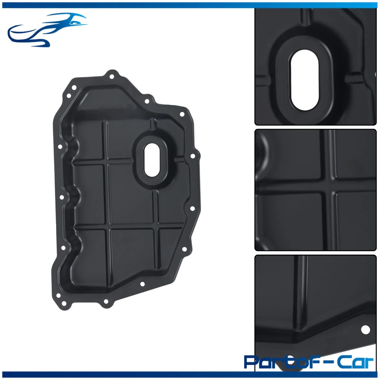 Automatic Transmission Oil Pan For Ford Taurus 13-2017 Police 2013-2018 6-Speed image 4