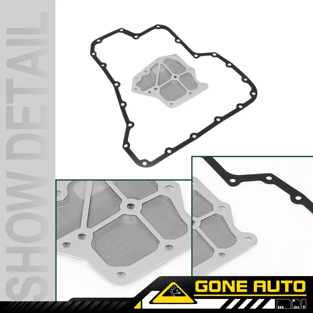Transmission Filter Oil Pan Gasket Kit Fit for 91-2006 Nissan Sentra 31728-31X01 image 4