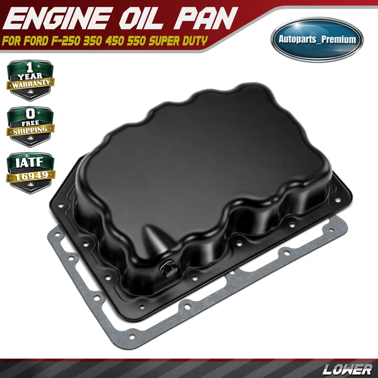 2011-2024 Ford F-250–F-750 Lower Engine Oil Pan BC3Z-6695-B