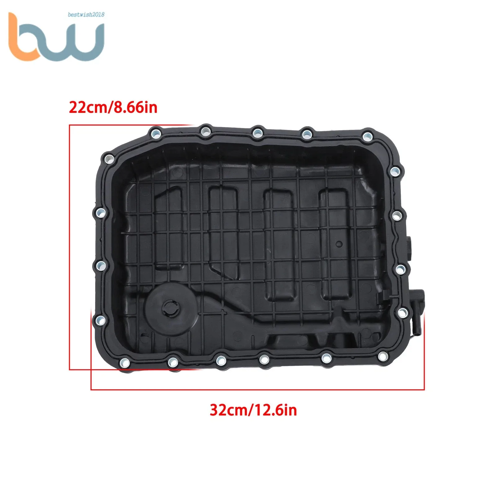 For Hyundai Accent Kia Rio Forte Soul 17-2020 45280-2F000 Trans Oil Pan Assembly image 3