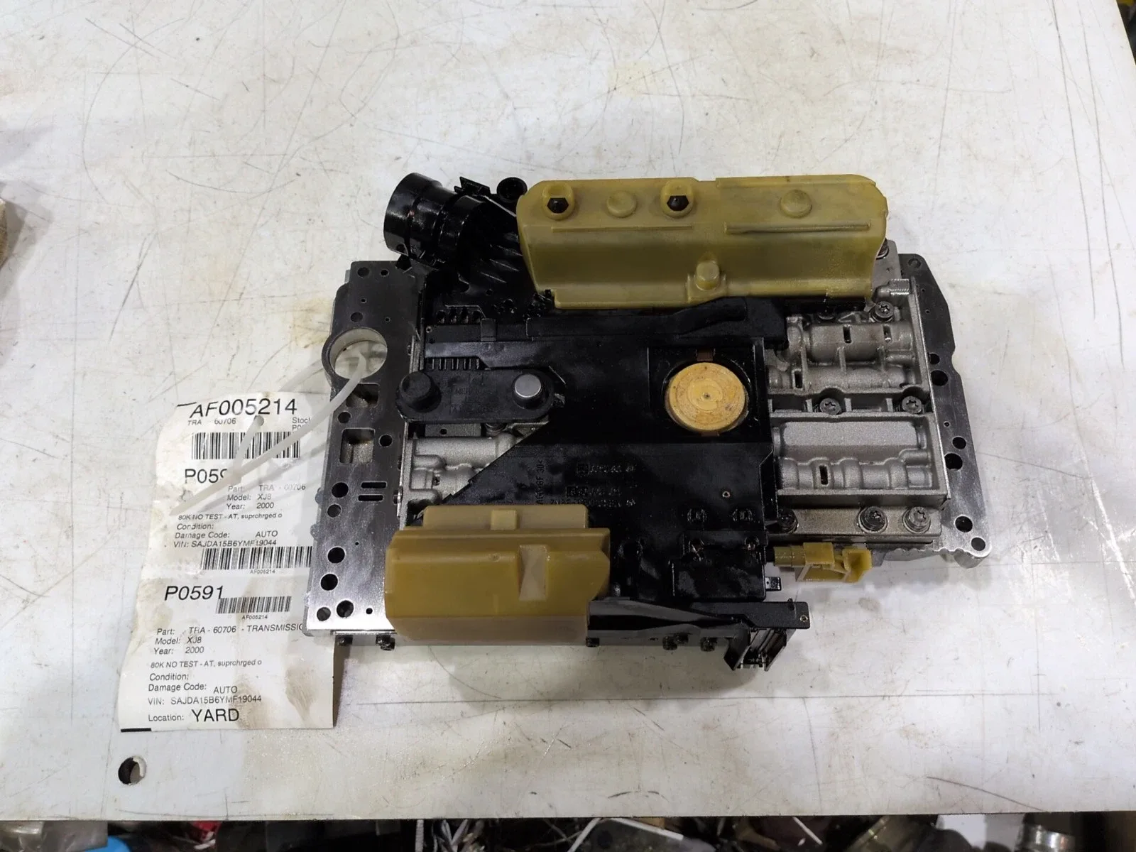 1998-2003 Jaguar XKR/XJR (X100/X308) Transmission Valve Body TCU Mechatronics