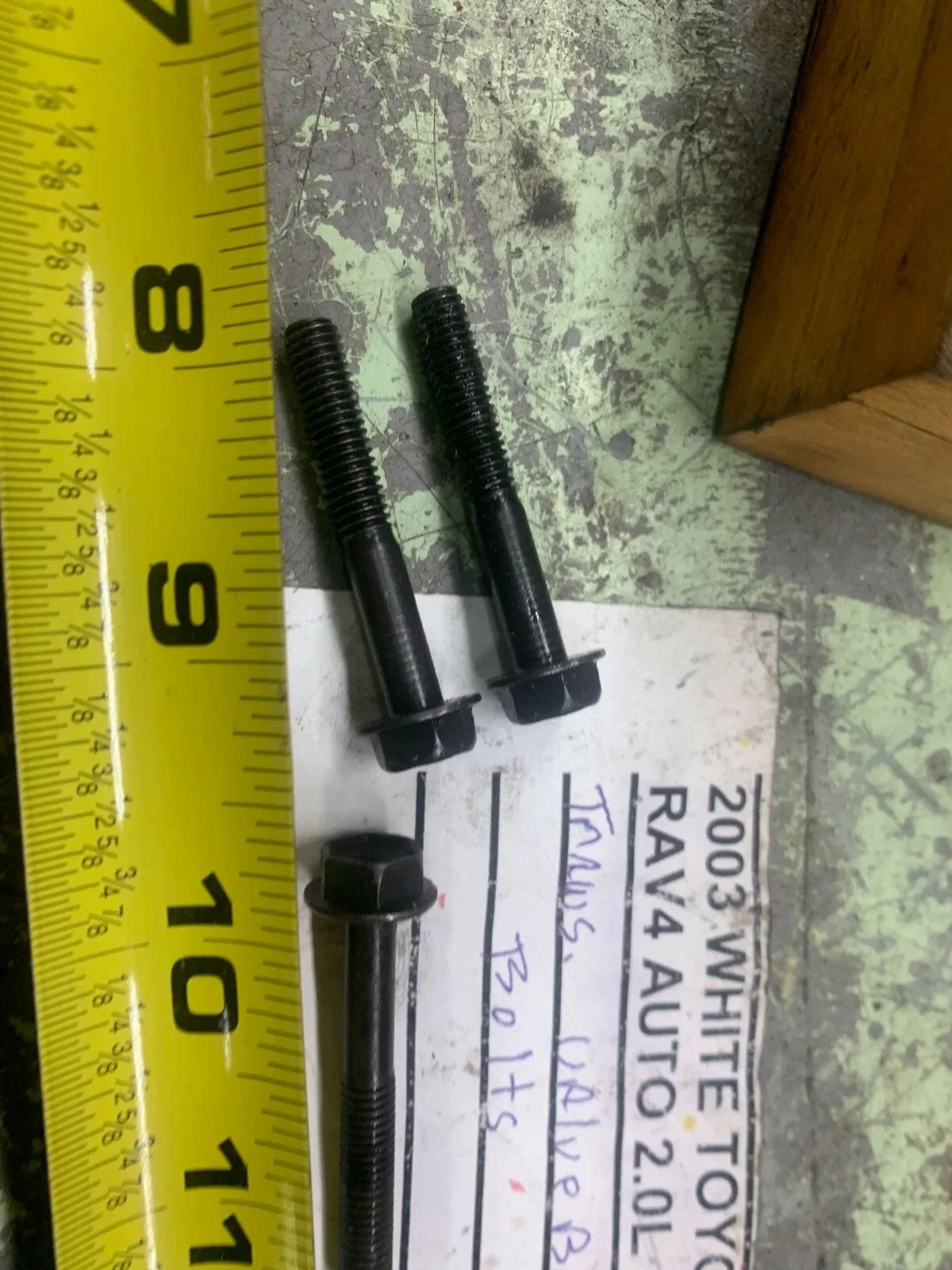 2001-2003 RAV4 Automatic Transmission Valve Body Bolts - Set of 3 image 2