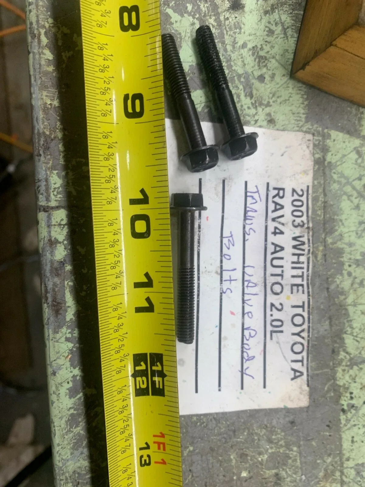 2001-2003 RAV4 Automatic Transmission Valve Body Bolts - Set of 3 image 4