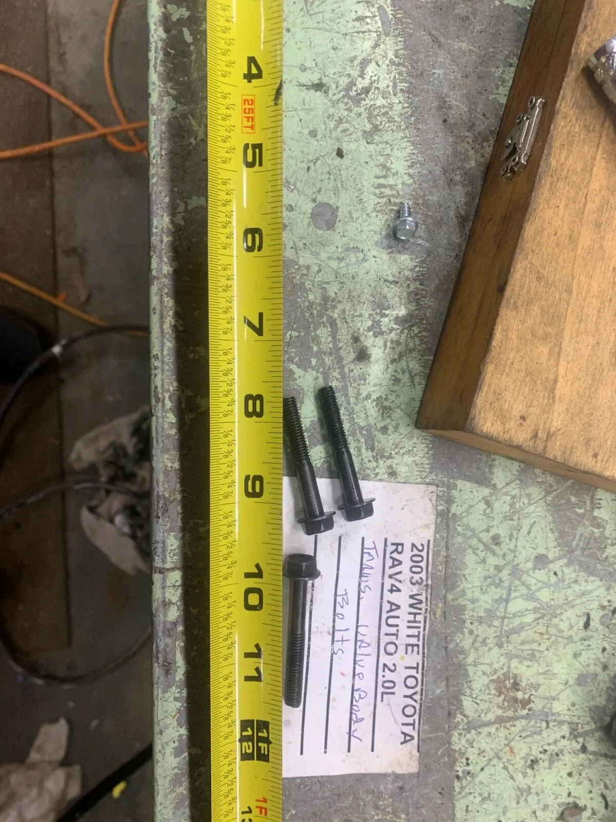 2001-2003 RAV4 Automatic Transmission Valve Body Bolts - Set of 3