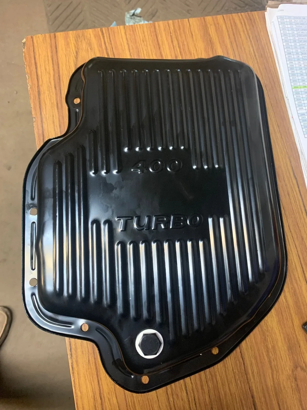 Transmission Oil Pan -Automatic Mr Gasket (Shallow) image 2