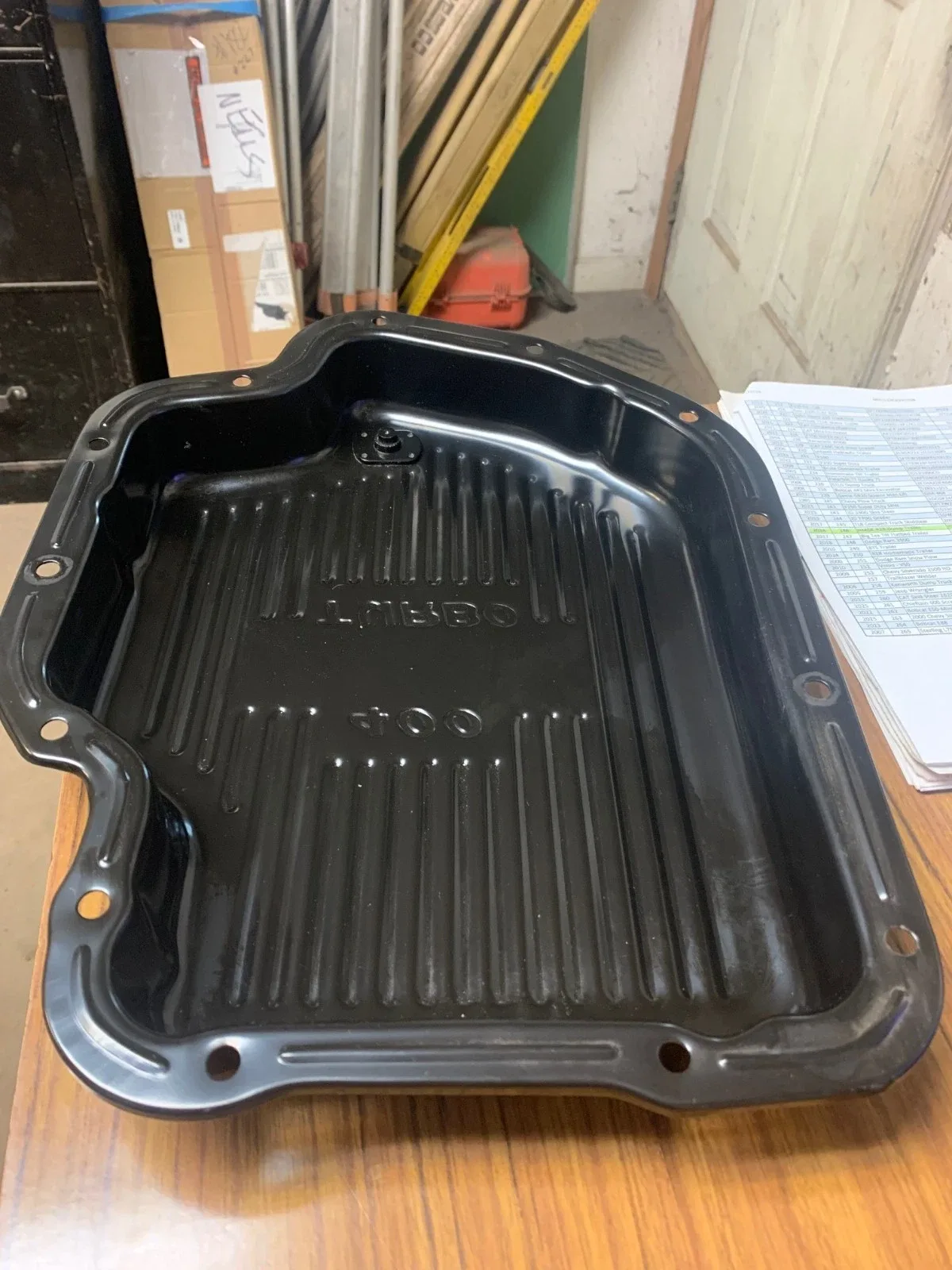 Transmission Oil Pan -Automatic Mr Gasket (Shallow)