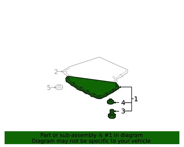 Genuine Nissan Transmission Oil Pan 31390-31X0A image 2