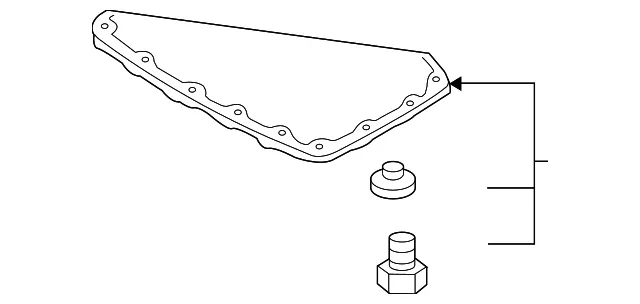 Genuine Nissan Transmission Oil Pan 31390-31X0A