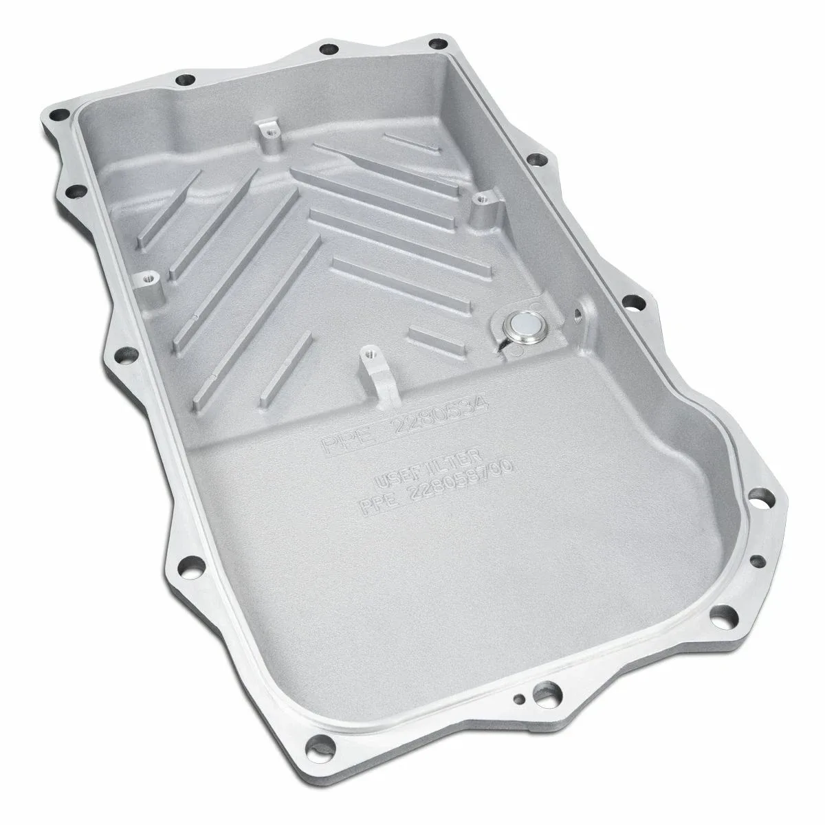 PPE Black Aluminum Trans Pan For 2010+ BMW 2/3/4/5/6/7/M/X/Z Series 8-Speed Auto image 3