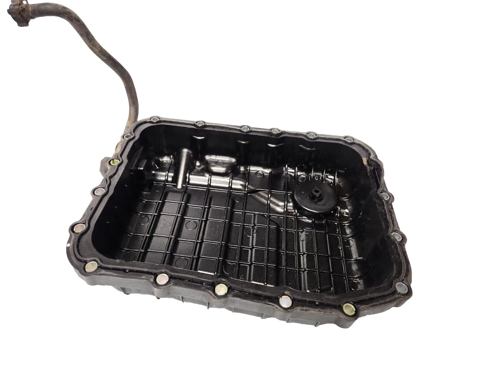Hyundai A6GF1 Transmission Oil Pan w/ Drain Plug - Used image 2
